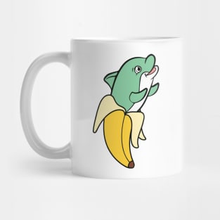 Dolphin Banana Mug